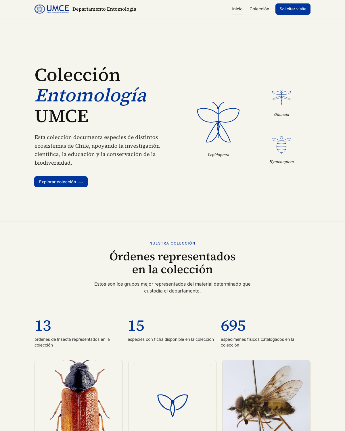 Catálogo Digital de Entomología